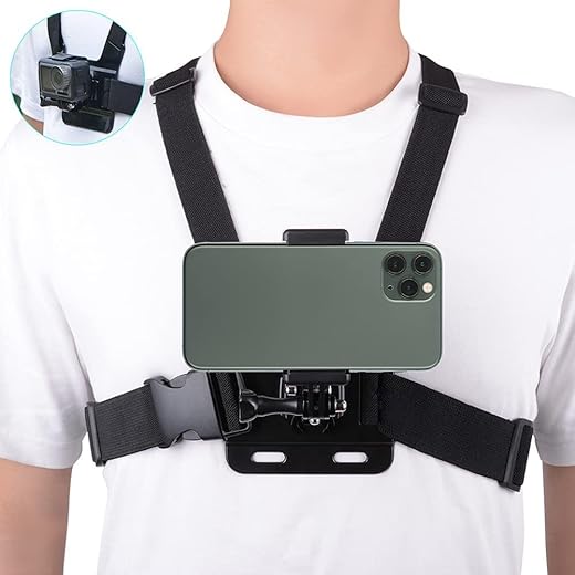 Adjustable Body Chest Harness Camera Mount