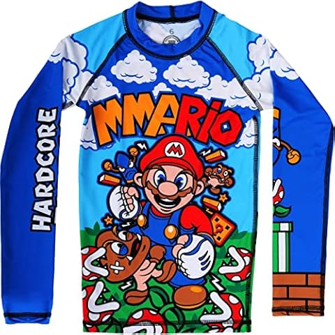 Hardcore Training Kids Long Sleeve Rash Guard Cover