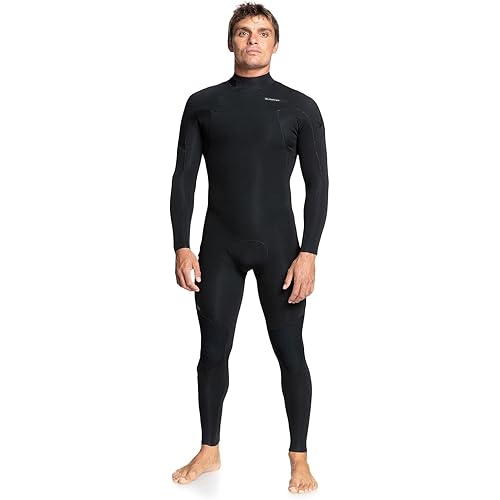 Quiksilver Mens 4/3 Sessions Back Zip Wetsuit