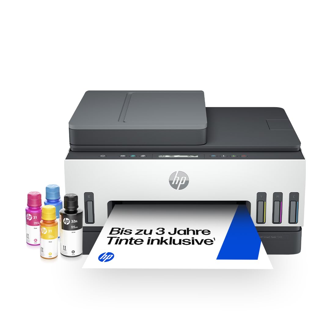 HP Smart Tank 7305 – 3-in-1 Multifunktionsdrucker (WLAN, Duplex, ADF)