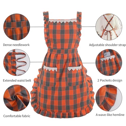 Aoomzoon Funny Aprons For Women With Pockets, Kitchen Cooking Grilling Bbq Cute Chef Apron, Mothers Day Birthday Gifts For Women thumb #3