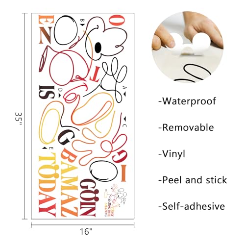 Mfault MFA-392-FBA Cartoon Mouse Wall Decals Stickers thumb #1