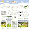 518a 82zjql - BONNYCO Dinosaur Toys for Kids Painting Kit 16 Figurines Kids Crafts Kits with Glow in The Dark, Toys & Gifts for Boys | Kids Toys 3 4 5 6 7 8 9 10 Years Old Gifts for Kids Birthday, Christmas
