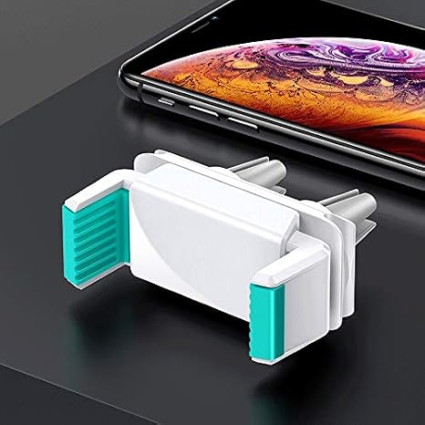Car Mobile Phone Holder 360 Rotate Air Vent Clips Support 4-6 Inch Smartphone Bracket Stand(E) image 2