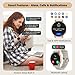 QIPOPC Smart Watch for Women, Built-in Alexa, GPS, HRV, VO2 Max, Blood Oxygen, Sleep & Stress Monitor, Compass, Altimeter, 1.32