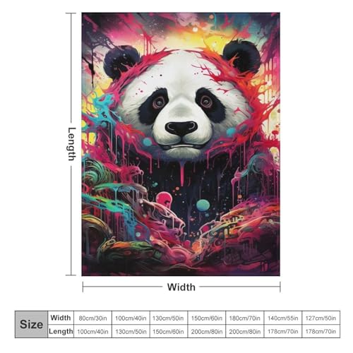 Couverture panda douce pour des soirées cocooning confortables sur votre canapé - 6