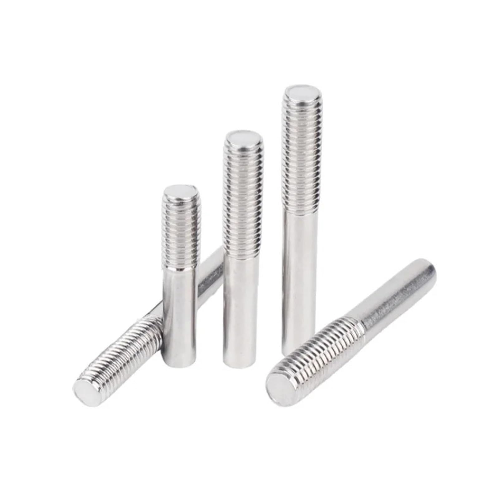 Gewindestange M14 M16 M18 M20 Einseitige Gewindestange Edelstahl Halbgewinde Zylindrische Bolzen Schrauben(M20x180(1pcs))