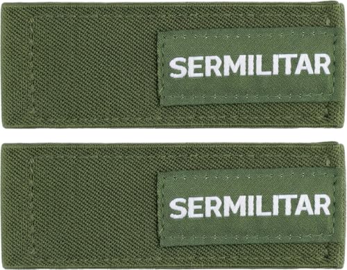 Sujeta Perneras Cinta elástica para Sujetar el pantalón para Militares, policias, senderistas, Trekking, Trabajo. Cinta Elastica con Velcro para el Pantalon