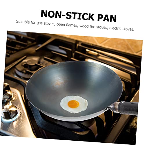 Wok tradicional Cabilock antiadherente con mango cómodo miniatura 3
