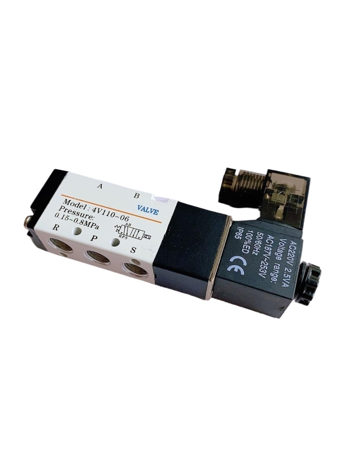 Distributeur pneumatique 4V110-M5 5/2 rouge tension AC110V
