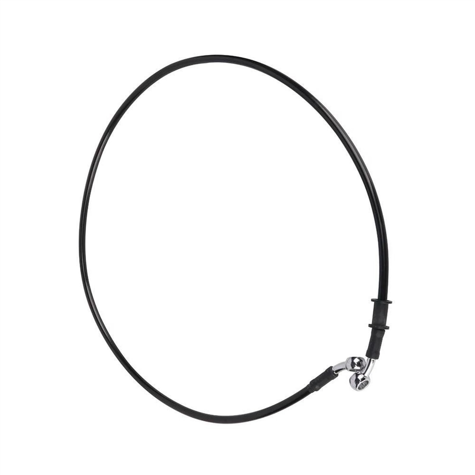 Ksxzw Black- Silver Motorbike Part Motorcycle Brake Hose Line Oil Pipe 28° 800 Mm Accessories
