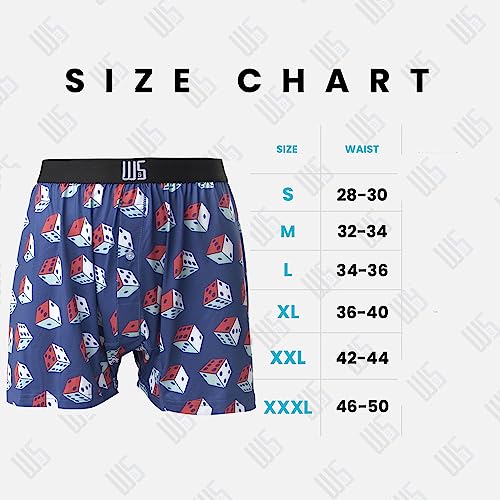 Warriors & Scholars | Mens boxer Shorts | Boxer shorts for men pack of 6 | Printed Mens underwear | Men boxer short underwear4