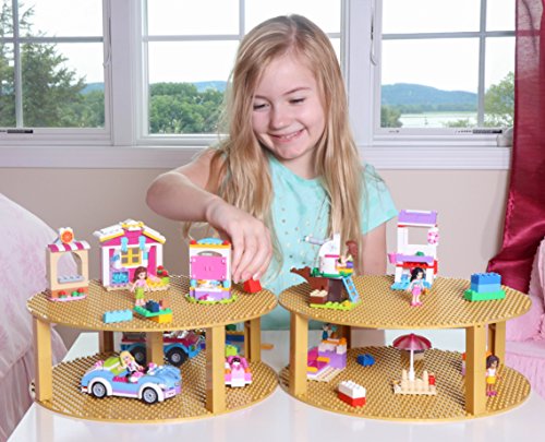 Strictly Briks Set da 4 basi circolari impilabili