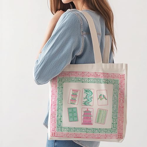 Image of Aesthetic Tote Bag for Women | Medium Size with Inner Pocket | Stylish & Practical