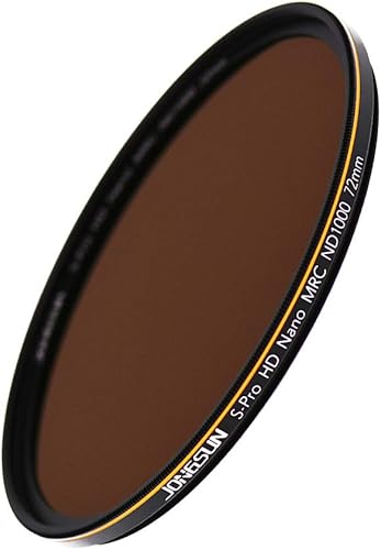 Miniatura 10 de Filtro ND ND1000 de 3.031 in, S-PRO HD Filtro de lente de densidad neutra, MRC Nano multicapa de 18 capas, vidrio óptico Schott B270, ND1000 (3.0)