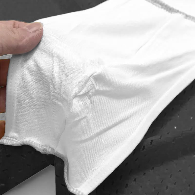 1 Pc Black Men's Boxer Briefs, Solid Color, Breathable2