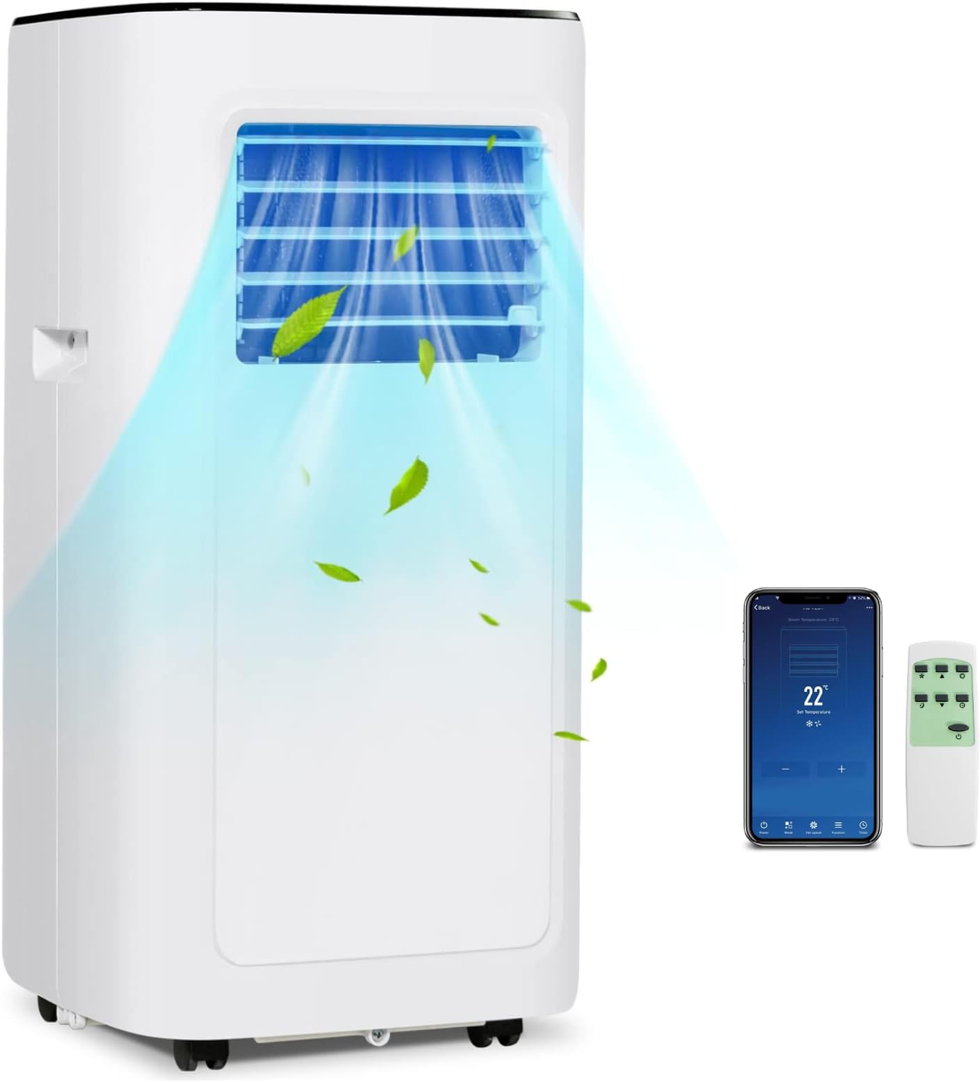 Aire acondicionado eléctrico portátil 2 en 1, aire acondicionado Split Max