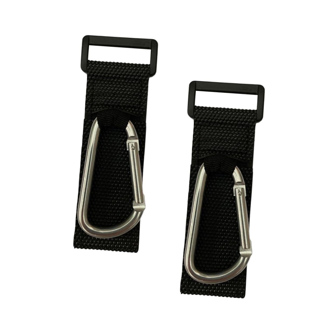 MERRYHAPY 2Pcs Stroller Hooks Shaped Buggy Hanger for Diaper Bags Motorbike Hook Heavy Duty Bag Clips for Shopping Trolleys and Bicycles Secure and Convenient Carrying