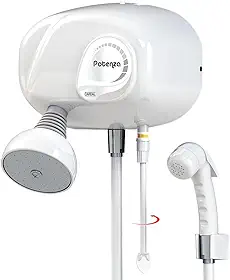 Ducha Potenza Eletronica c/pressurizador c/desviador Cardal branco 220v