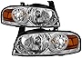 Carpart4u - Crystal Headlight Headlamp for Nissan Sentra 2004-2006 [ Halogen Model ]