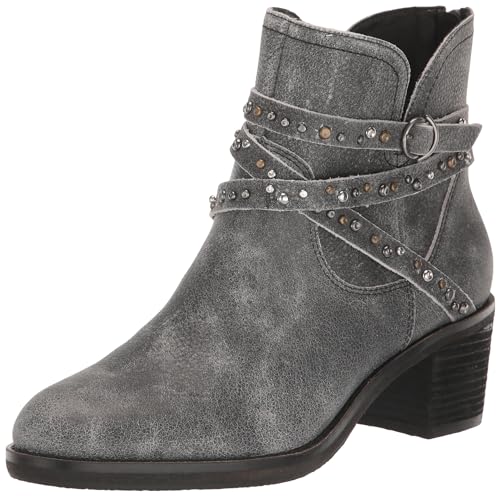 Lucky Brand Women's Callam Studded Strap Bootie Ankle Boot