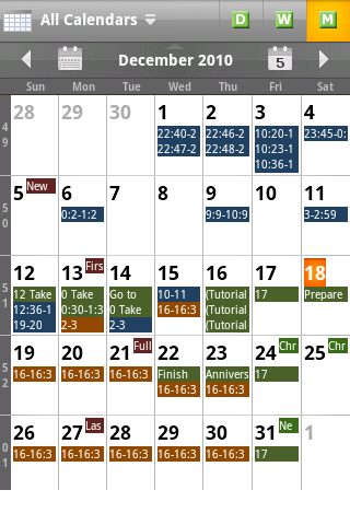 Checkmark Calendar Free - App on Amazon Appstore