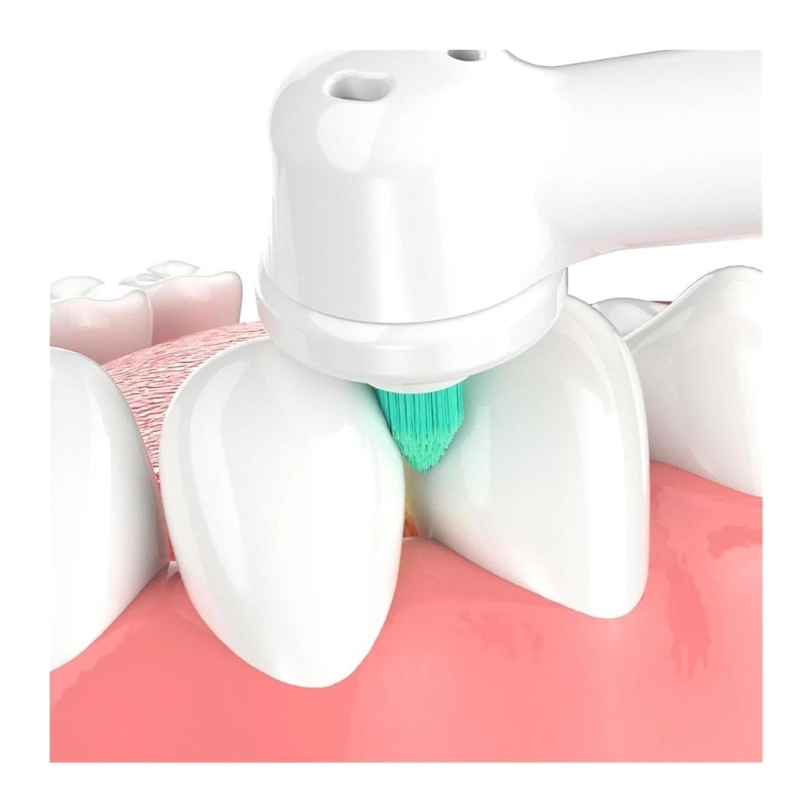 2/4Pz Testine Interdentali Di Ricambio Per Pulizia Tra I Denti
