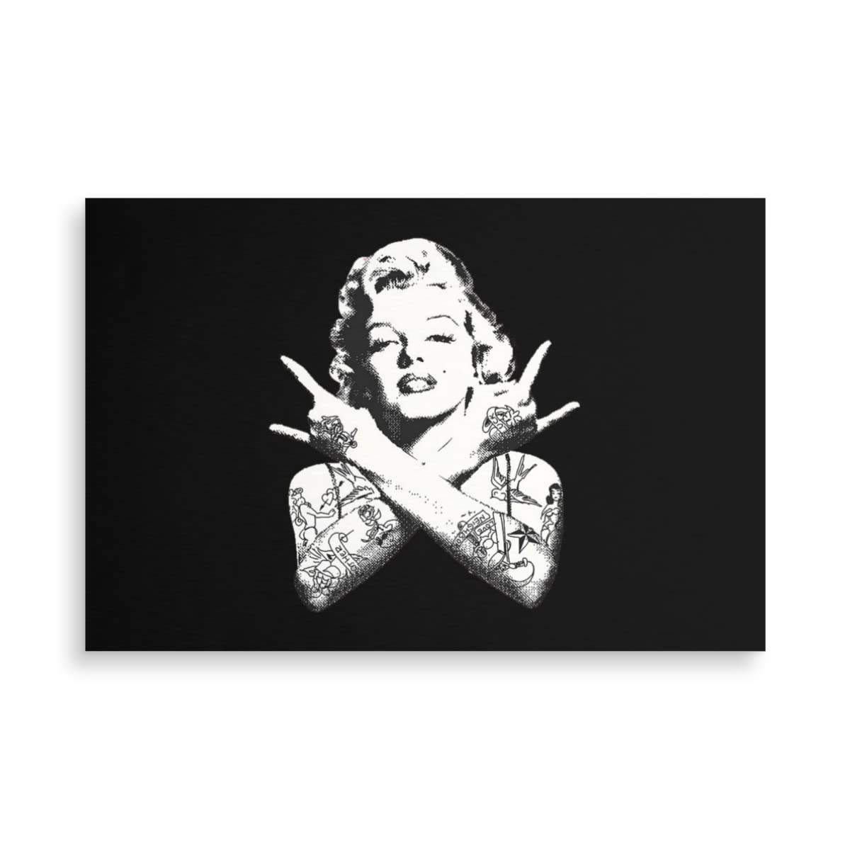 Amazon.co.jp: アートパネル Banksy バンクシー マリリンモンロー