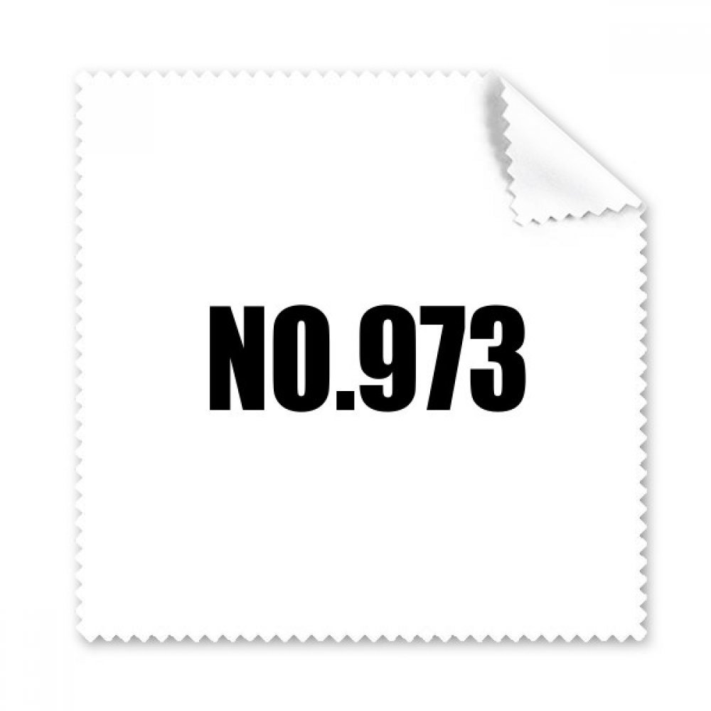 Chiffon de nettoyage No.973 en tissu microfibre pour lunettes et écrans 5pcs