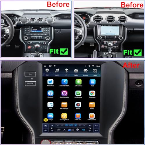 Radio Reemplazo Pantalla Táctil Ford Mustang 2015-2023 miniatura 2
