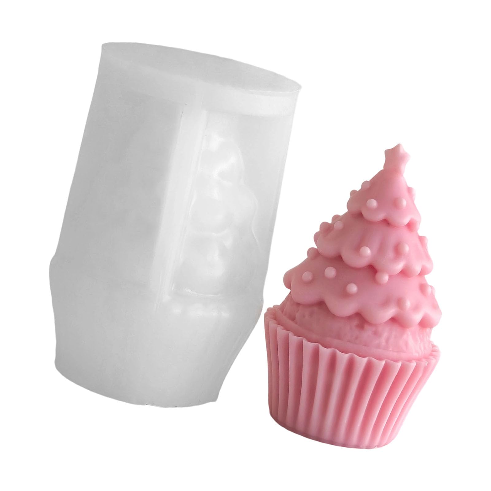 Xjdzineq Christmas Oriented Silicone Blancmange Cast Dishwasher Safe Not Stick Plan Excellent for Celebratory Holiday and Family Baking Silicone Baking Cast