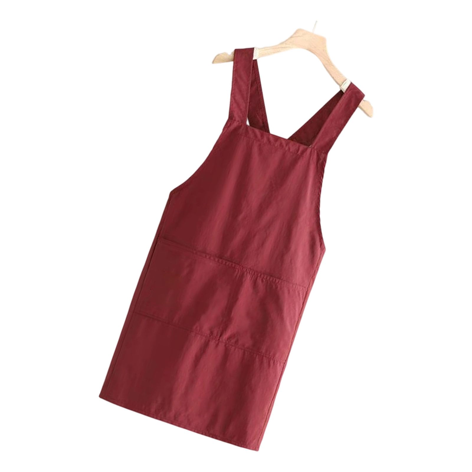 hogtnd Simple Waterproof Apron with Water and Oil Resistant Kitchen for Convenient Cooking at Home, BBQ and Restaurant