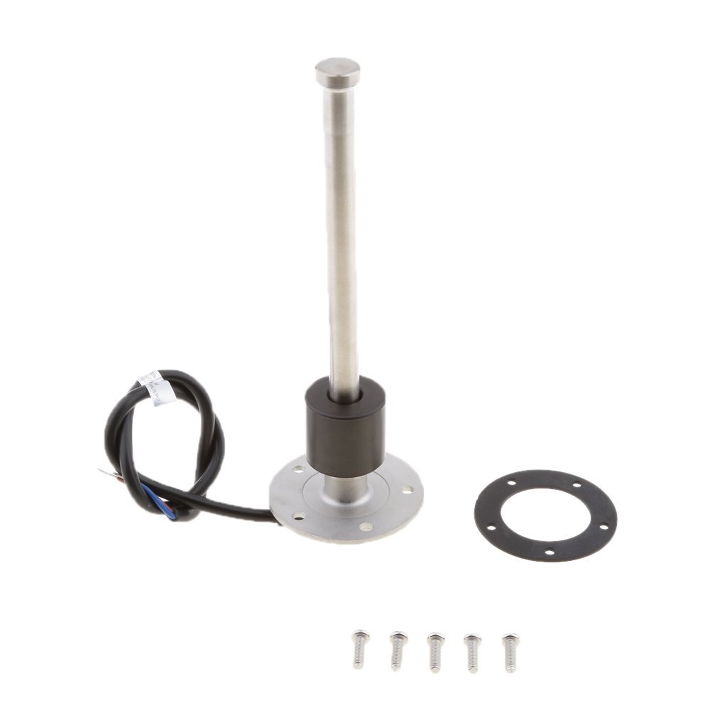 Jauge de niveau de liquide de carburant 200 mm et capteur de niveau d'eau de 52 mm de 2'' pour bateau, yacht, voiture, camion