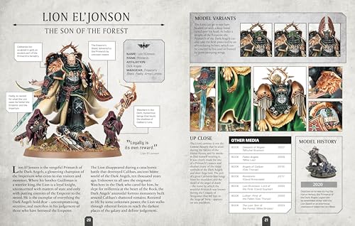 Image of Warhammer 40,000 Character Encyclopedia: The Instant Sunday Times Bestseller! Includes Lieutenant Titus Miniature