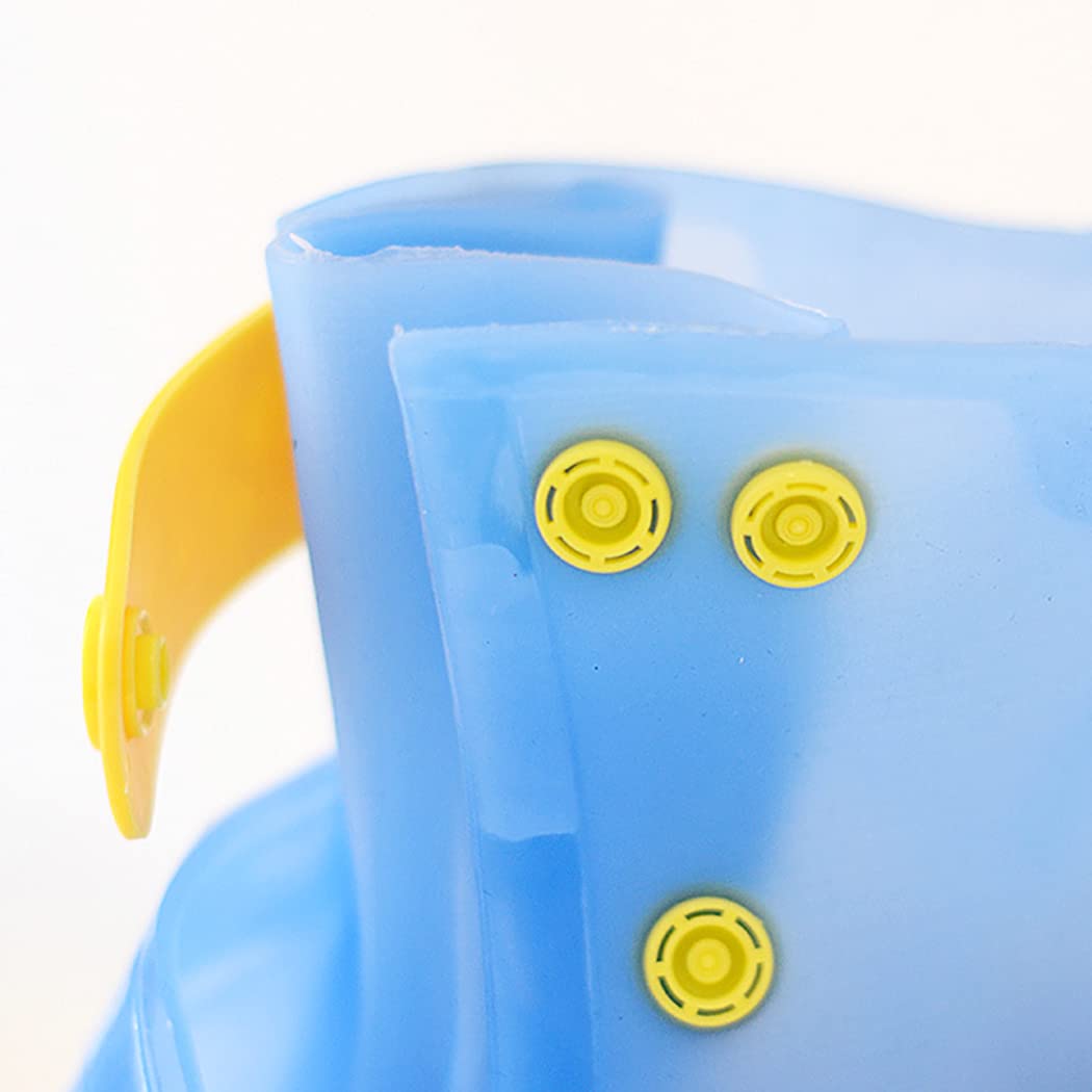 Copriscarpe antiscivolo per bambini, per giardino, mantiene i piedi asciutti, materiale plastico in PVC