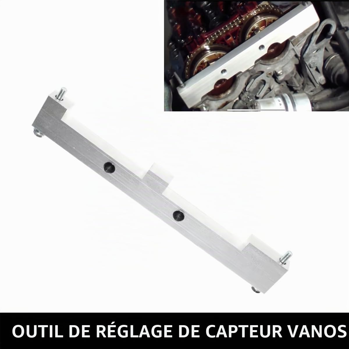 DPTOOL Kit d'outils de Calage d'arbre à cames de Vilebrequin de Moteur Compatible avec BMW N40 N45 N45T 116i 316i Remplace 117260, 119340, 119341, 117250, 117251, 117252, 117253, 119190