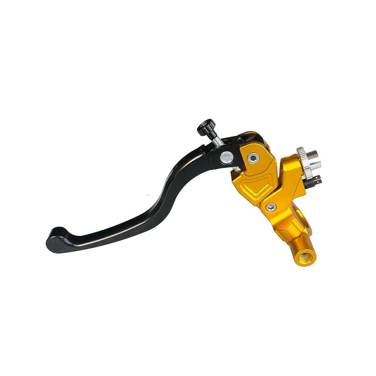 Leve Freno Frizione Moto Per Adelin PX-1 Cavo Frizione CNC 22mm Universale Moto Sinistra Cavo Di Trazione Leve Frizione Cavo(Yellow)
