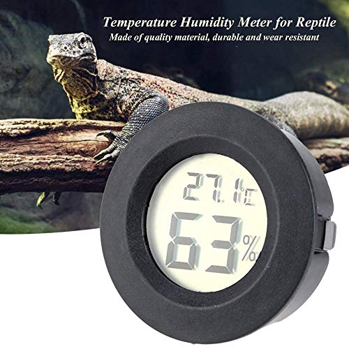 6-Pack Mini Hygrometer Thermometer Digital LCD Monitor Indoor/Outdoor Humidity Meter Gauge Temperature for Humidifiers Greenhouse Reptile Humidor Fahrenheit(℉)/ Celsius(℃) - Image 6