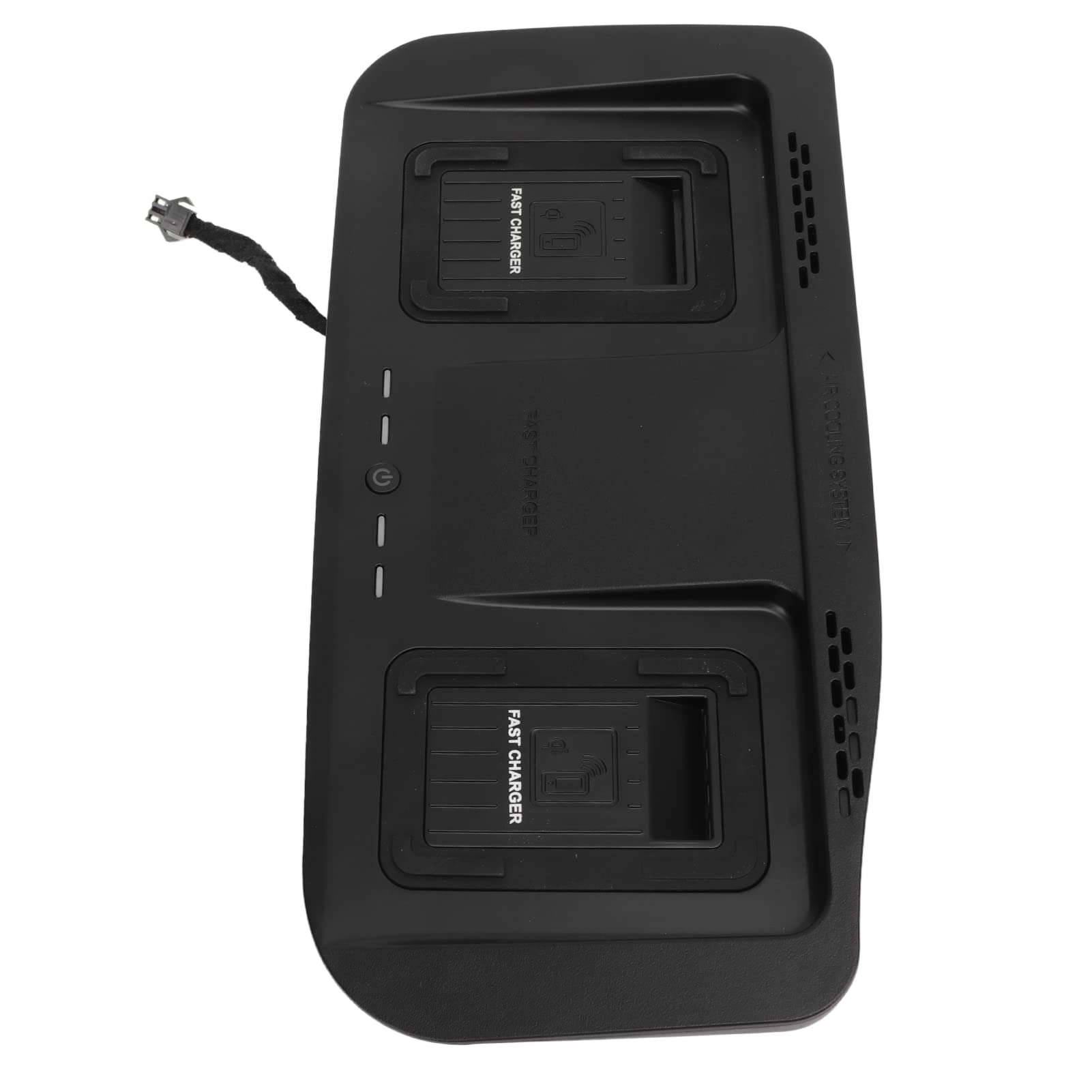 Caricatore wireless con console centrale XTEVU, strumento di ricarica a doppia telefono cellulare, compatibile con Highlander 2020-2022, sostituzione di ricarica da 15 W