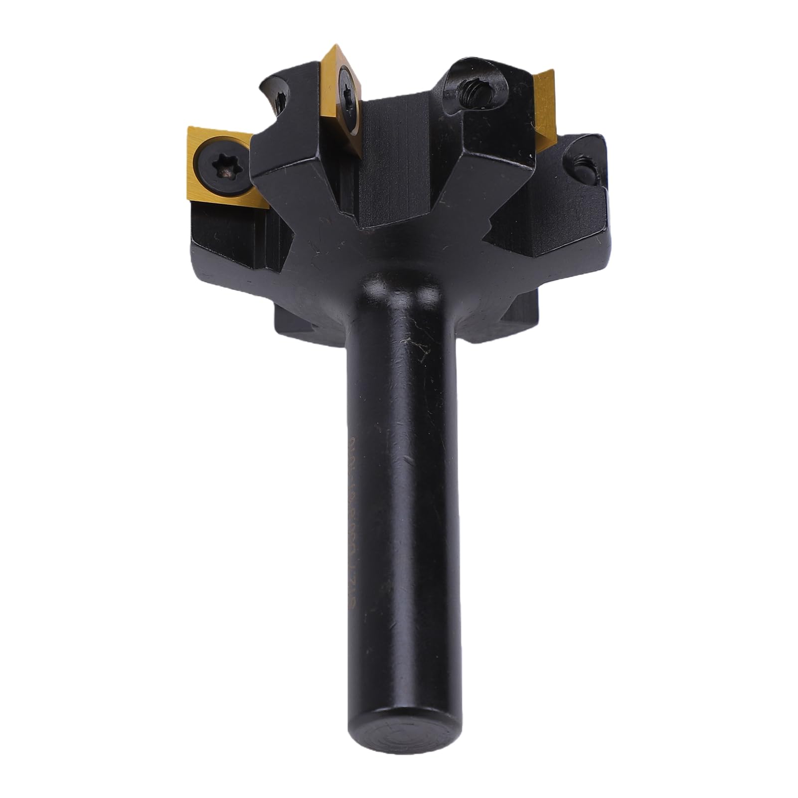 Fabater Freza do Prostowania Płyt, trzpień 1/2", średnica Cięcia 2" | 6 skrzydeł, Wkładki węglikowe 10*10*2.2mm, materiał stal tungstenowa, do frezowania powierzchni CNC, poziomowania płyt
