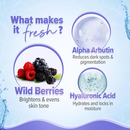Lightweight Moisturizer For Face | Hyaluronic Acid & Alpha Arbutin | Hydrating & Oil-Free | For Women & Men - 100g - Image 5
