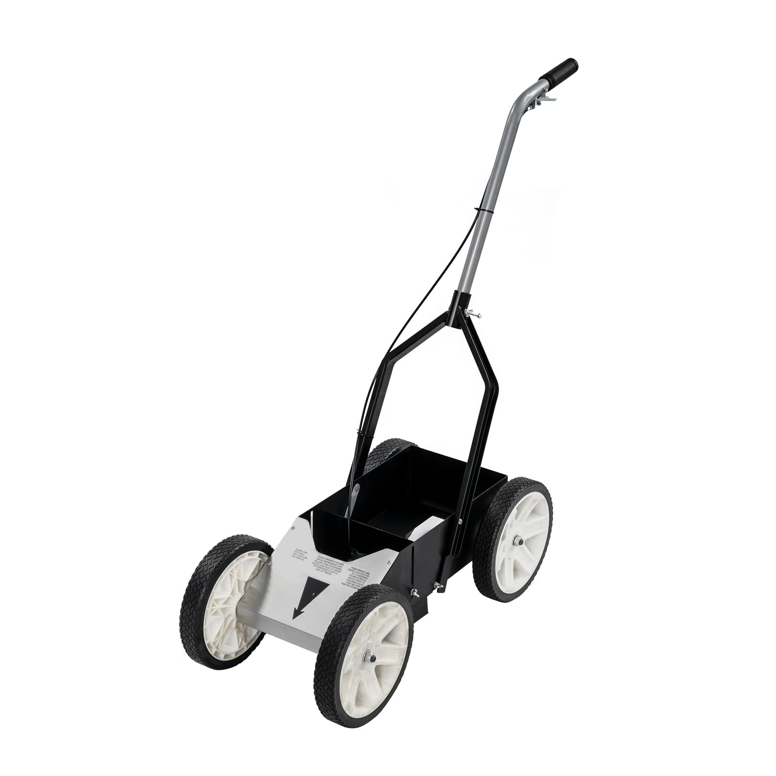 Marcatore a 4 ruote con linee di 5 – 10 cm di larghezza, marcatura linea pieghevole, per campi sportivi, parcheggi e aree di stoccaggio
