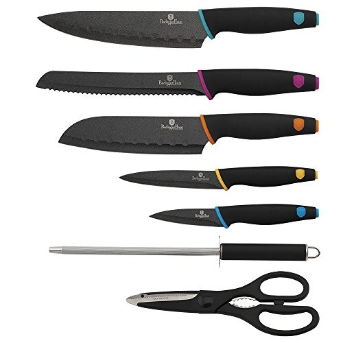 Preisvergleich Produktbild Berlinger Haus Acht Stück Messer Set mit Stand