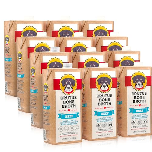 Brutus Bone Broth for Dogs & Cats - All Natural Joint Support