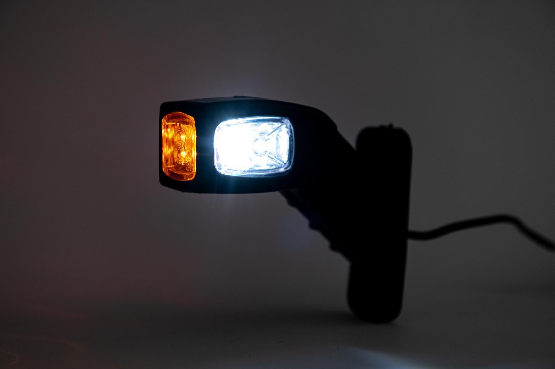 4?x 12?V/24?V Seite Outline Board End Marker LED Lichter Truck Trailer Chassis Kippmulde Caravan Camper rot wei? orange