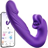 2 in 1 Rabbit Ears Most Pleasure Adult Tool for Women Today Adult Toys Silent Silicone Pleasure Toy Date Night Pleasure Toy Set Thrusting & Games for Men and Women 12 Modes Gifts for Your Love s393