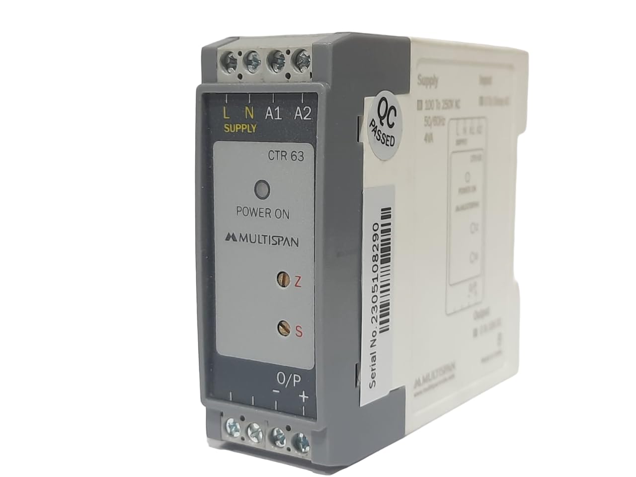 Multispan CTR-63 Current Transducer 76 x 27 x 85 (Output: 0 to 10V DC) (B0CZJ1B8LZ) Amazon Price History, Amazon Price Tracker