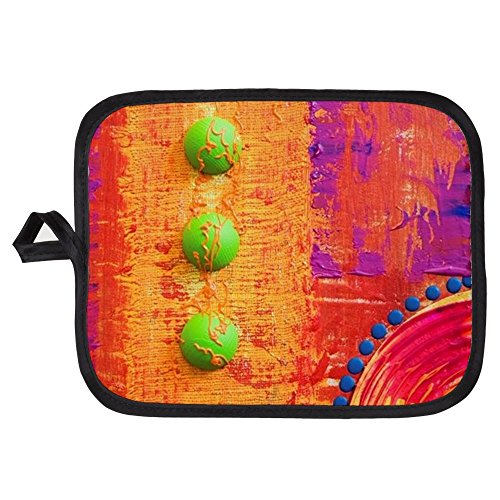 Royal Lion Potholder Pot Holder Abstract Peace Symbol Sign #TOP29