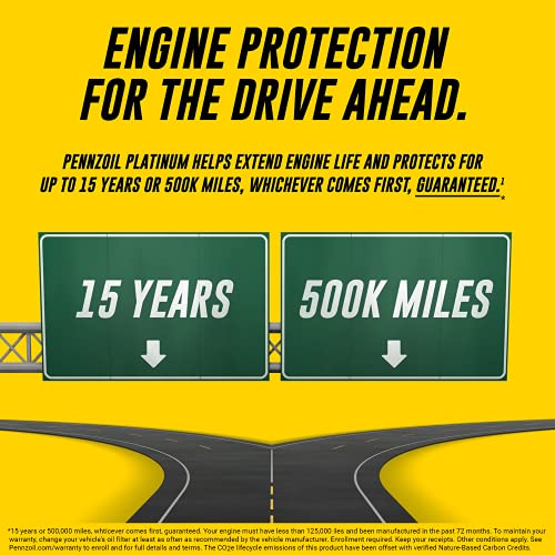 Pennzoil Platinum Full Synthetic 5W-20 Motor Oil (55-Gallon Drum) #TOP5
