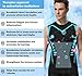 YJFZYYJJ Men Compression Shirt, 2024 New Version Ionic Shaping Sleeveless Vest for for Men to Build a Perfect Body (Black,XXL,XX-Large)